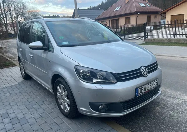 volkswagen touran lubin Volkswagen Touran cena 39900 przebieg: 129000, rok produkcji 2015 z Lubin